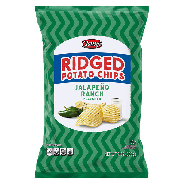 Clancy's Jalapeno Ranch Ridged Chips Same-Day Delivery or Pickup