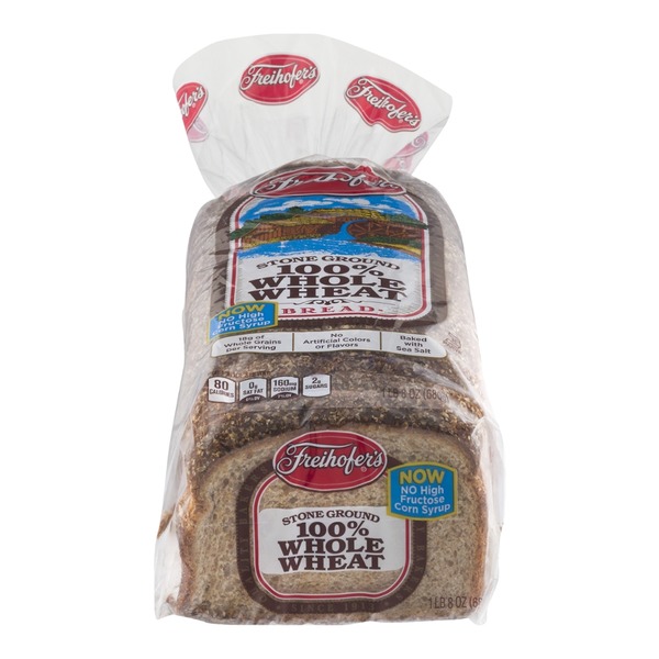 Freihofer's Stone Ground 100 Whole Wheat Bread (24.0 oz) from Costco Instacart