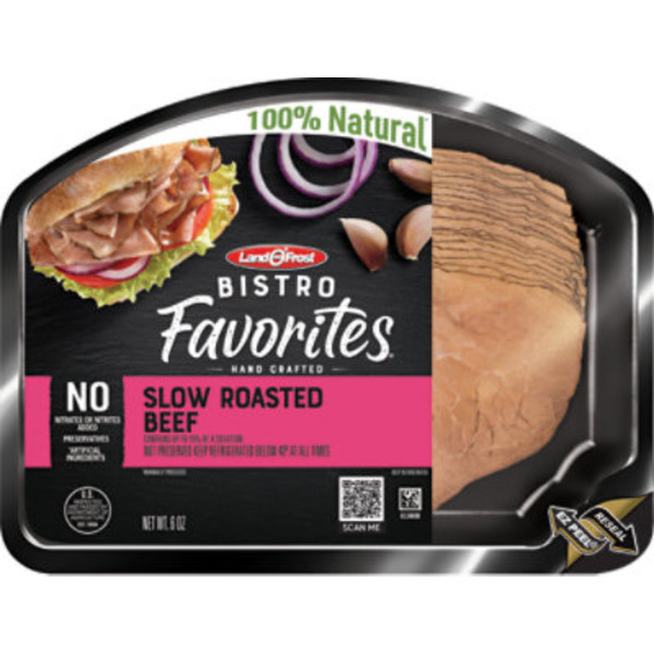 Land O Frost Bistro Natural Roast Beef - 6 Oz