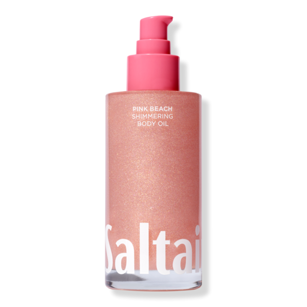Saltair Shimmering Body Oil with Squalane - Pink Beach