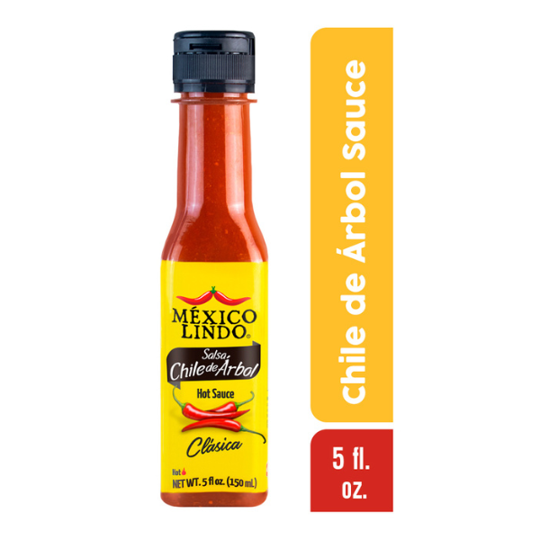 México Lindo Chile De Arbol Hot Sauce