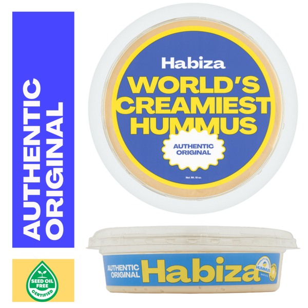 Habiza Authentic Original Hummus, Seed Oil Free Certified