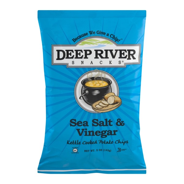 Deep River Snacks Kettle Cooked Potato Chips Sea Salt Vinegar 5