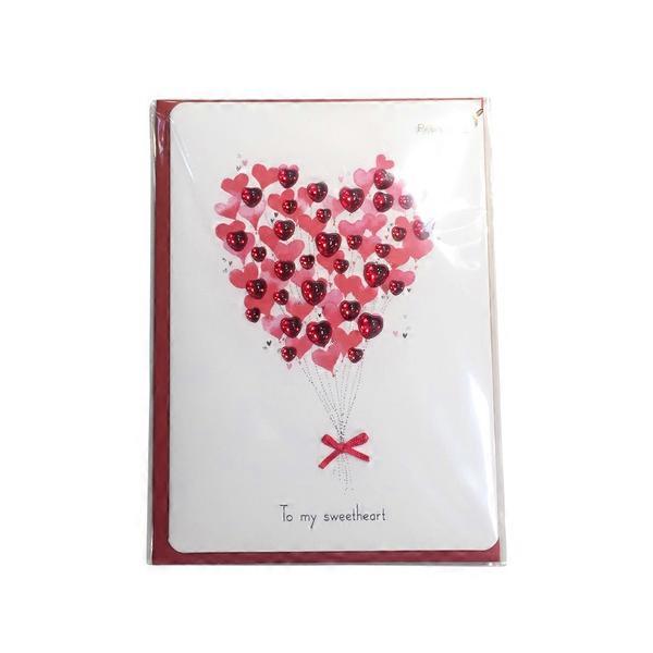 Papyrus To My Sweetheart Jeweled Heart Valentine's Day Card (each