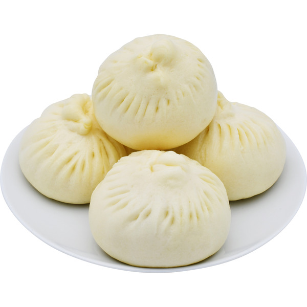 Mushroom Green Vegetables Steamed Bun