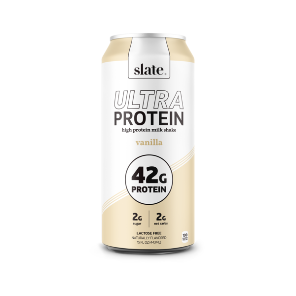 Slate Vanilla ULTRA 42G Protein Milk Shake