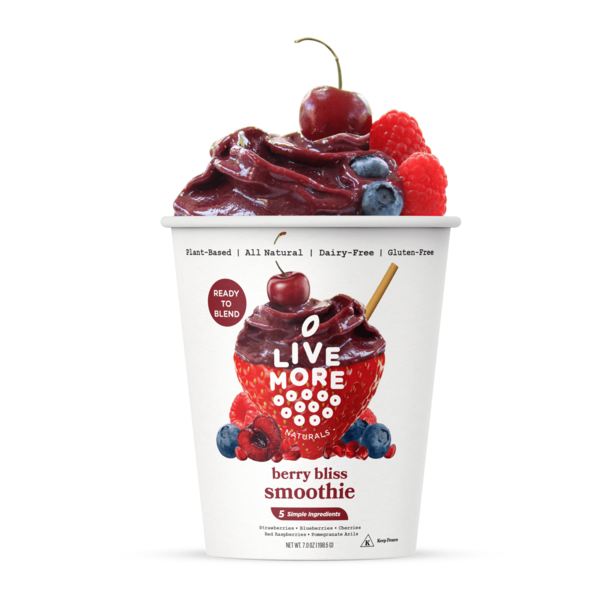 Livemore Superfoods Llc LiveMore Naturals, Berry Bliss Smoothie Cup