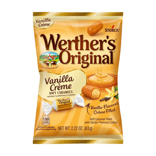 thumbnail image 2 of Werthers Original Soft Caramel Candy – 25 Oz Bag, Soft & Chewy, American Made 2 of 6