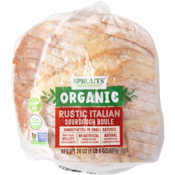 Sprouts Rustic Italian Sourdough Boule Bread