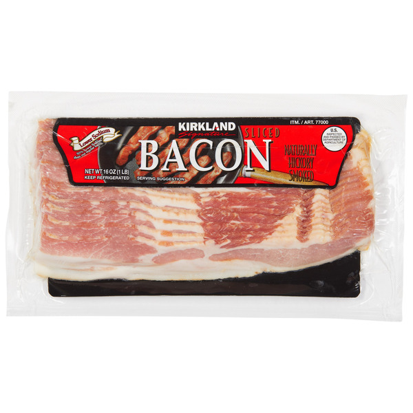 Low Sodium Bacon, 4 x 1 lb