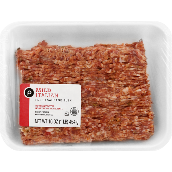 Publix Fresh Sausage Bulk, Mild Italian (16 oz) Instacart