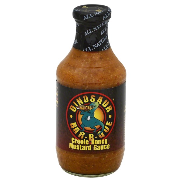 Dinosaur Bar B Que Sauce, Creole Honey Mustard (19 oz  