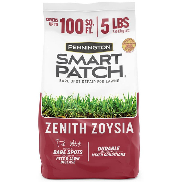 Pennington 5 Lbs. Smart Patch Zoysia Grass Seed With Mulch, Fertilizer
