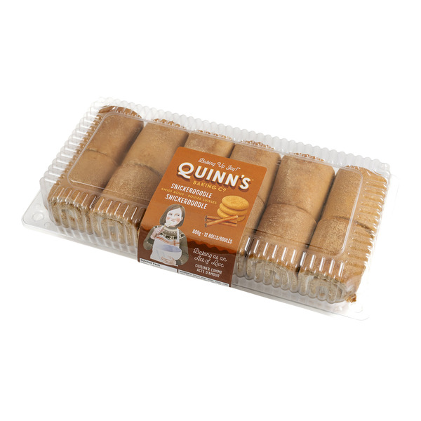 Quinn's Baking Co. Snickerdoodle Swiss Rolls