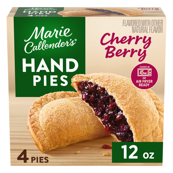 Marie Callender's Hand Pies, Cherry Berry Flavored, Frozen Dessert