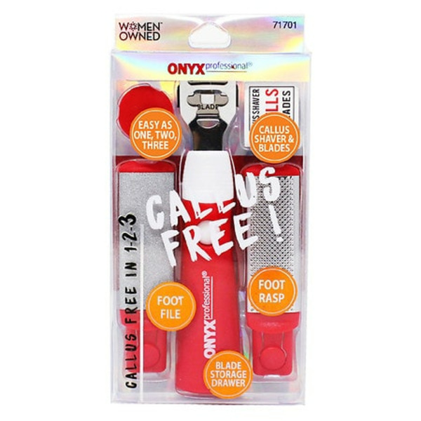 Walgreens Onyx Professional Callus Removing Tool Kit SameDay Delivery