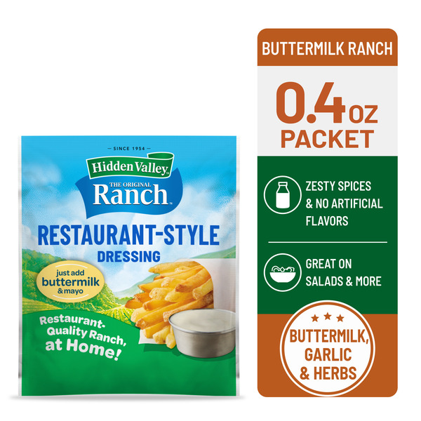ranch dressing packet recipe Hidden Valley The Original Restaurant-Style Same-Day Delivery or Pickup SIZE:18.5 apr24-release Lulus | White Nell Salad
