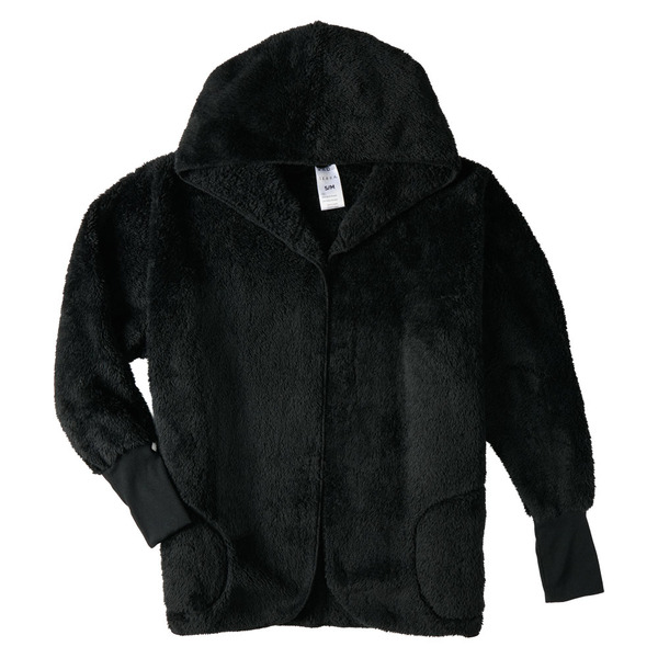 ジャケット・アウター THEREDTHREAD S w zip hoodie long black THEREDTHREAD / ザレッドスレッド】S w zip hoodie long