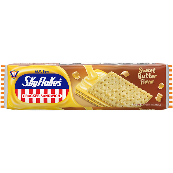 Skyflakes Sweet Mantikilya Flavor Cracker Sandwich