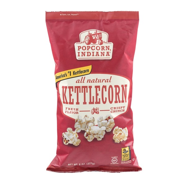 Popcorn, Indiana All Natural Kettle Corn (8 oz) from Harris Teeter