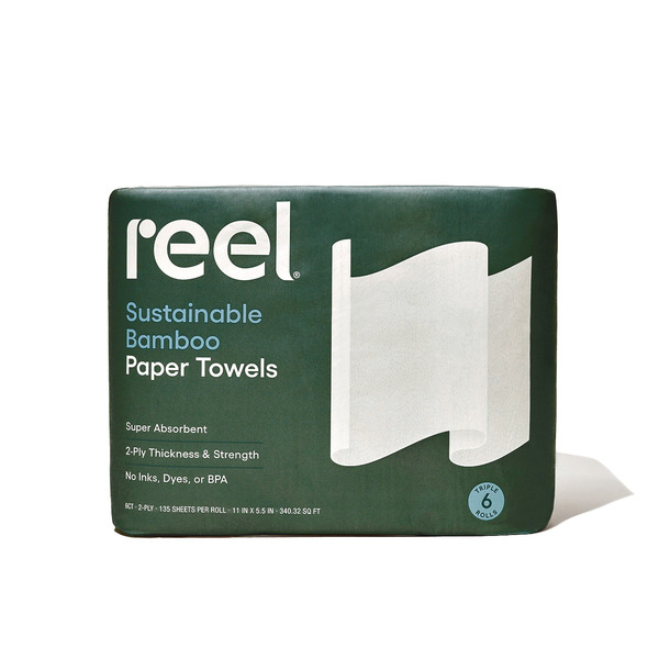 Reel Paper Bamboo Paper Towels - Thumbnail 3
