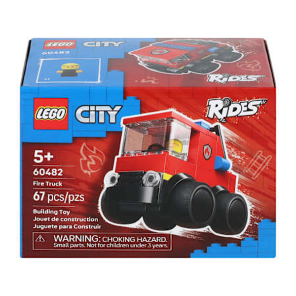 LEGO City Fire Truck 67 Piece Building Toy