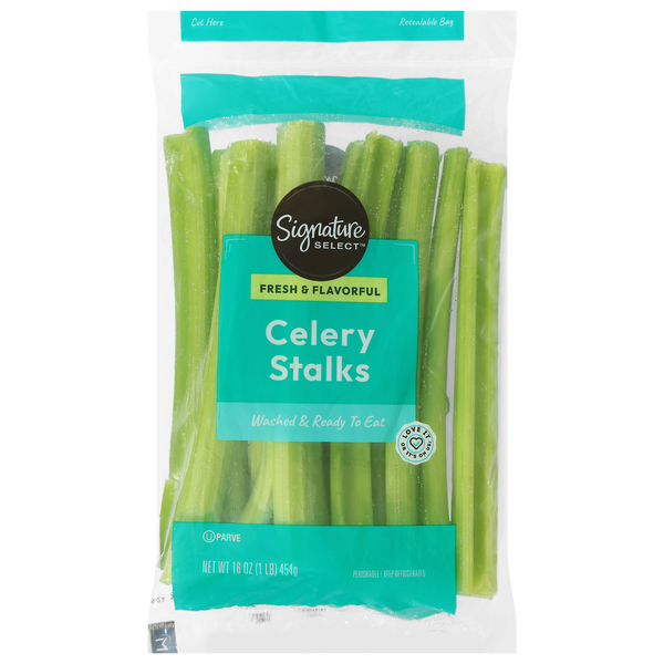 Signature Farms Celery Stalks, Trimmed