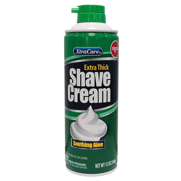 Xtracare Extra Thick Shave Cream Soothing Aloe Same-Day Delivery