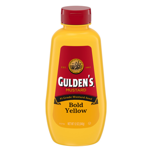 Gulden's Bold Yellow Mustard Squeeze Bottle