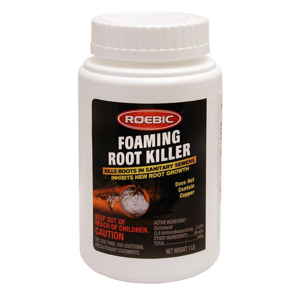 Roebic 1 Lbs. Foaming Root Killer Drain Openers And Chemicals