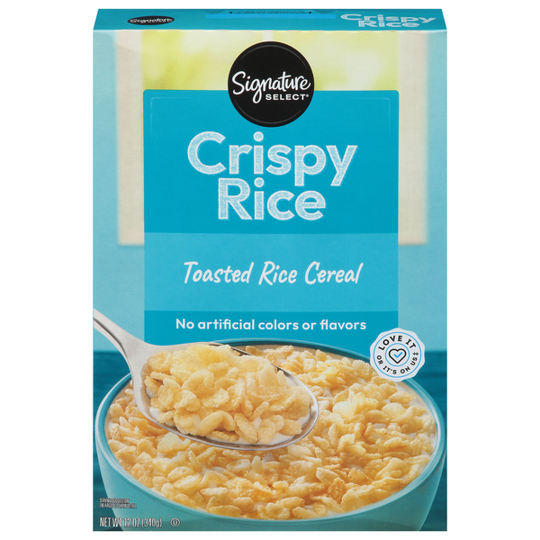 Signature SELECT Rice Cereal, Crispy Rice, Toasted