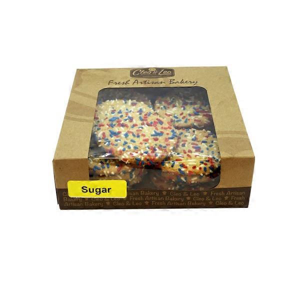 Cleo & Leo Sugar Cookies With Sprinkles (each) Instacart
