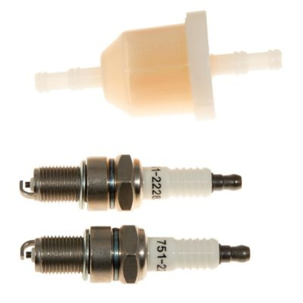 GE nuine Factory Parts Kawasaki Fuel Filter & Spark Plug Kit