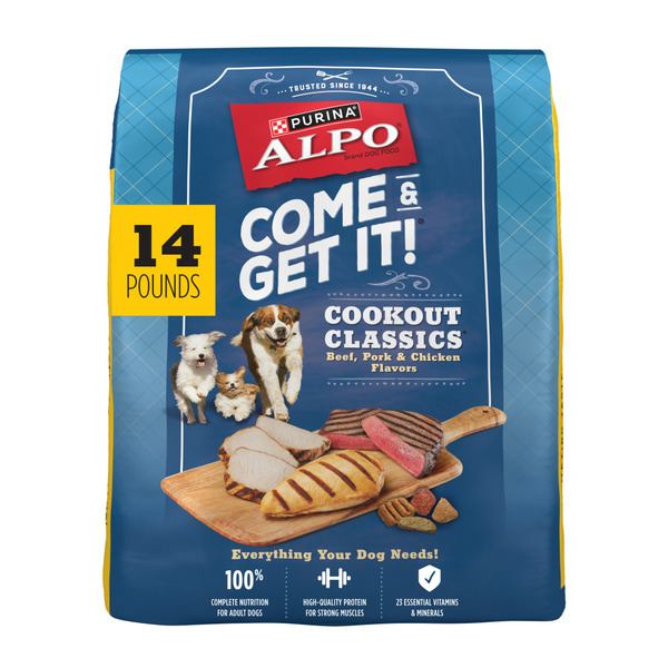 Purina Come and Get It! Cookout Classics Adult Dry Dog Food Kibble