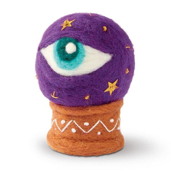 Loops & Threads Magical Eye Crystal Ball Halloween Needle Felting Kit