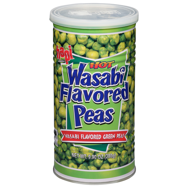 Hapi Snacks Green Peas, Hot, Wasabi Flavored Same-Day Delivery or