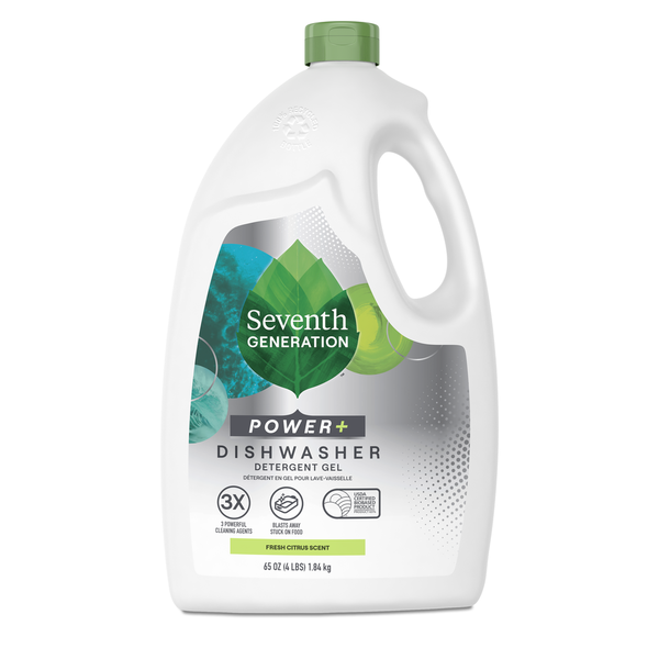 Seventh Generation Dishwasher Detergent Gel Fresh Citrus Scent