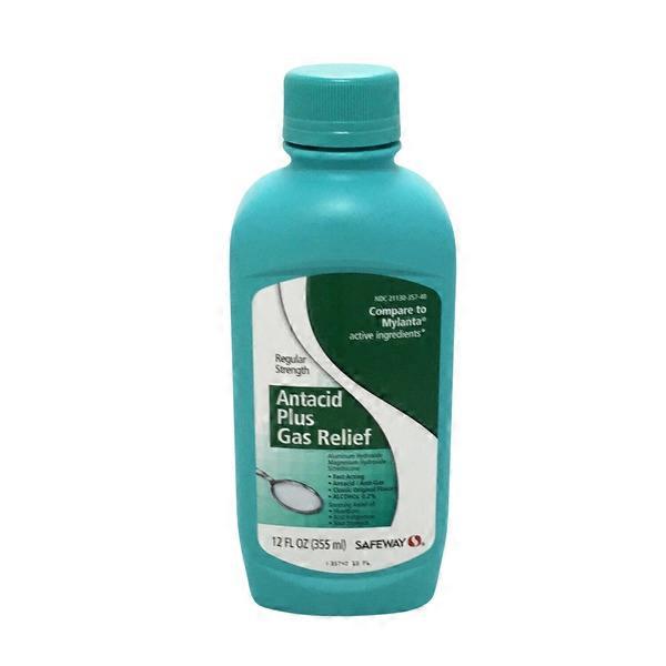 Signature Care Antacid Plus Gas Relief (12 fl oz) Instacart