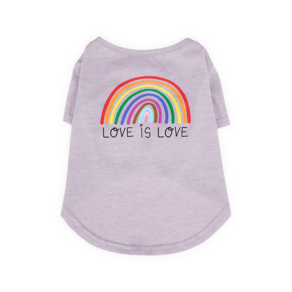 Youly Love Is Love Pet T-Shirt, XXS