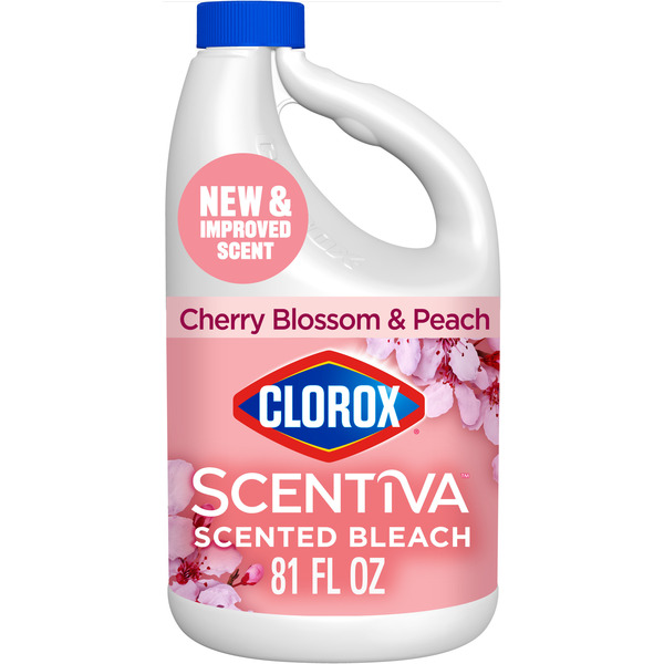 Clorox Scentiva Scented Bleach, Cherry Blossom and Peach Same-Day