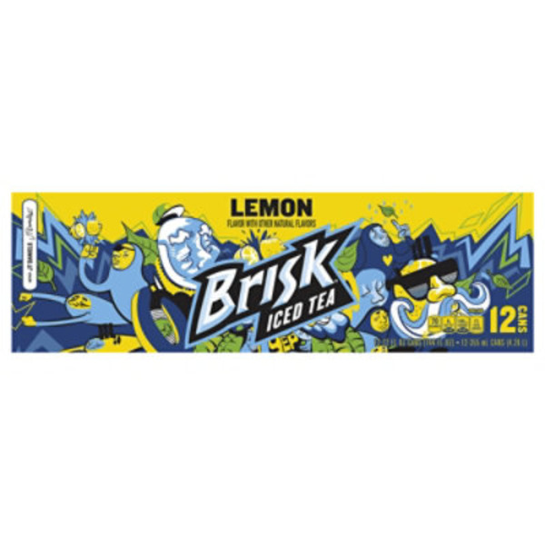 Brisk Lemon Iced Tea 12 Pack