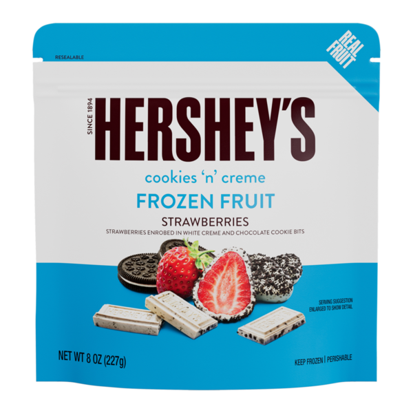 Hershey's Strawberries in Cookies 'N' Creme, (Frozen) Same-Day