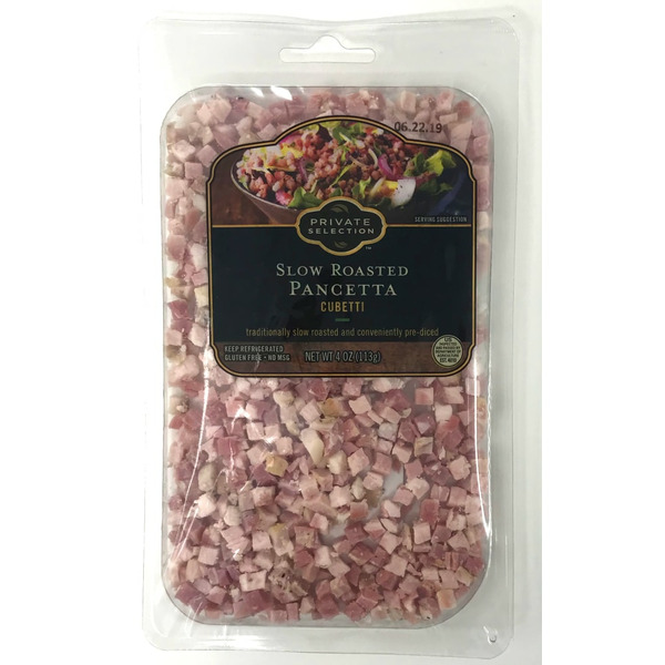 Kroger Private Selection Slow Aged Pancetta Cubetti SameDay Delivery