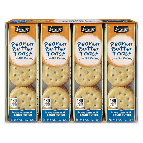 SAVORITZ Peanut Butter Toast Crackers Same-Day Delivery or Pickup