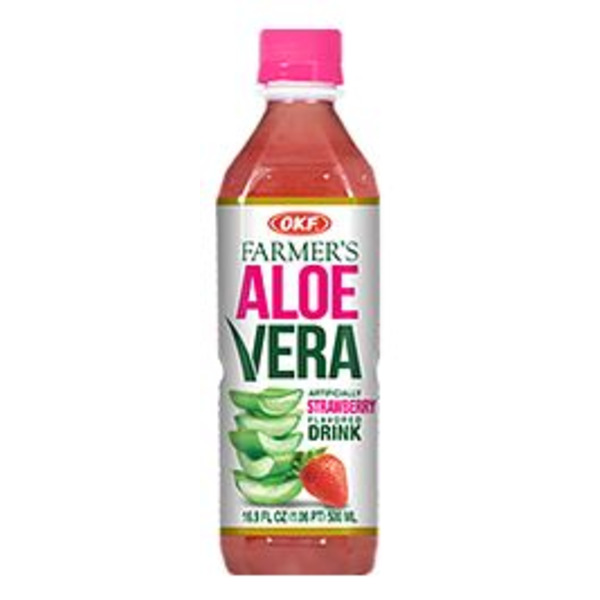 Pocas OKF - Farm Aloe Strawberry -  12 / 16.9 OZ