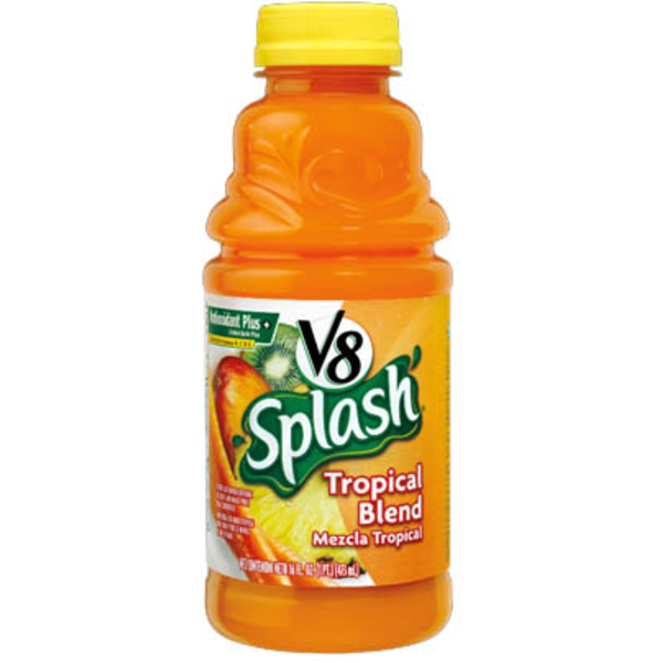 V8 Splash - Tropical Blend - 12/16 oz plastic bottles