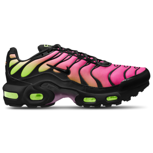 Nike Girls' Air Max Plus Grade School Shoe, Size 5.5 - Black/Hyper Pink/Black