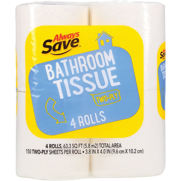 Always Save BATH TISSUE 2PLY Same-Day Delivery or Pickup