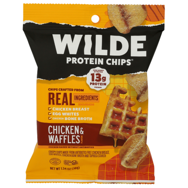 Wilde Chicken & Waffles Flavor Chicken Breast Protein Chips