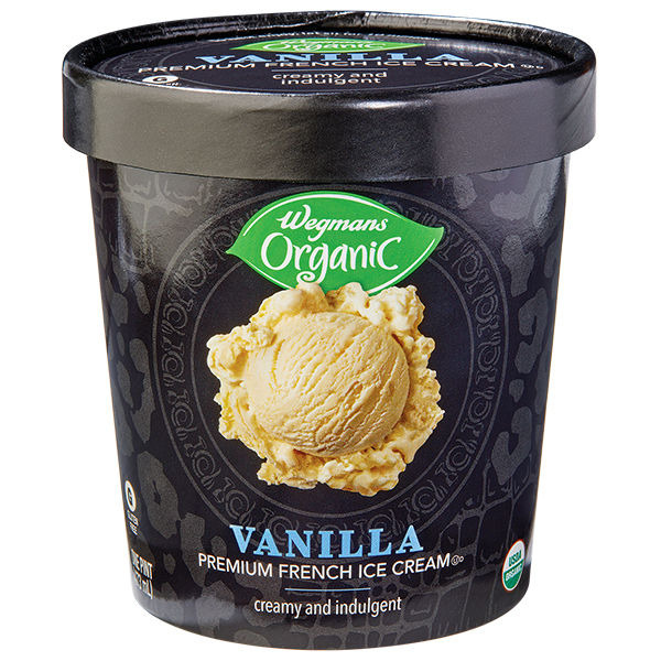 Wegmans Wegmans Organic Vanilla Premium Ice Cream Same-Day Delivery or ...